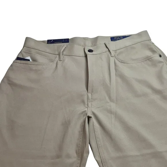 Polo Ralph Lauren Men's Pants Performance Straight Leg Stretch Khaki 32x32 (59)